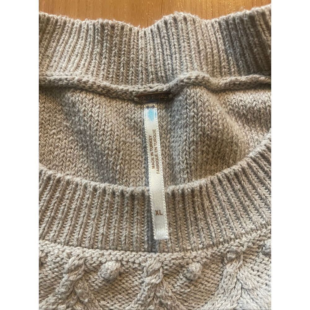 Free People Cozy Long Sweater Women’s Reg Size XL - Picture 3 of 7